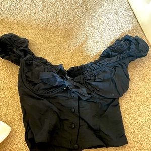 Princess Polly Going Out cropped top